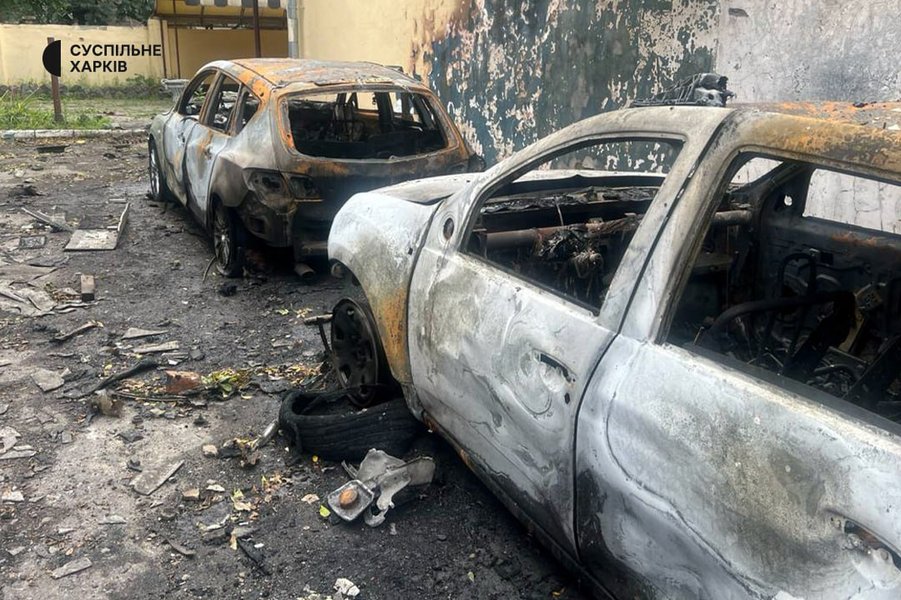 Удар дронов по Харькову 30 июля