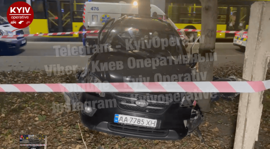 Uber, ДТП, авария, Киев