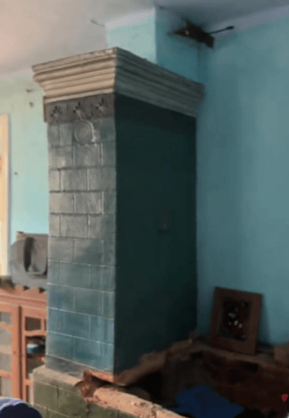 Внутри дома у Днестра