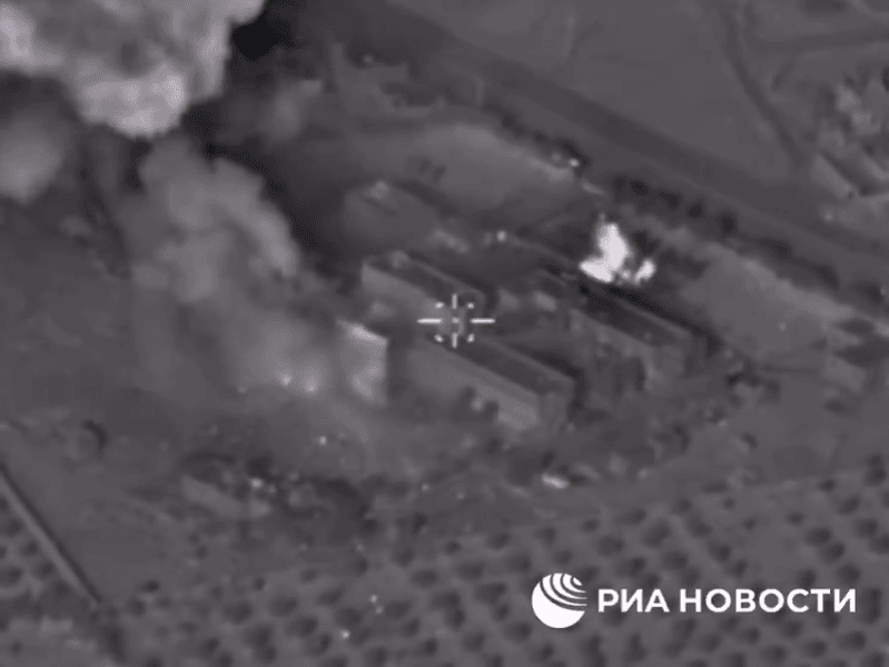 Вероятно, госпиталь в Алеппо из видео РФ