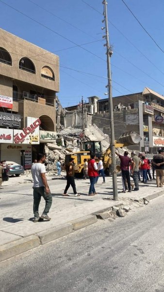 Обрушение дома в Багдаде Багдад, Ирак