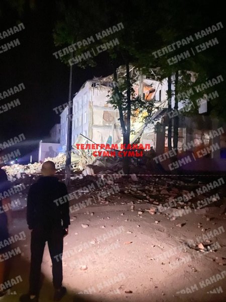 Суми, КАБ, руйнування, університет