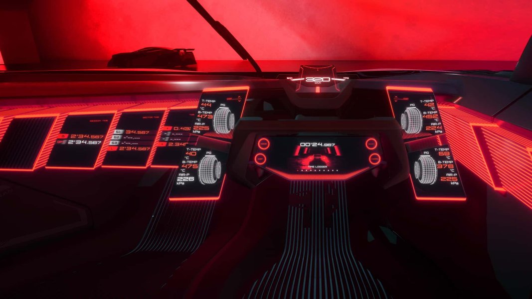 У салоні Nissan Hyper Force встановлено численні дисплеї