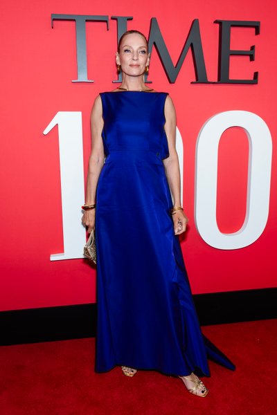 Ума Турман, красная дорожка, Time 100