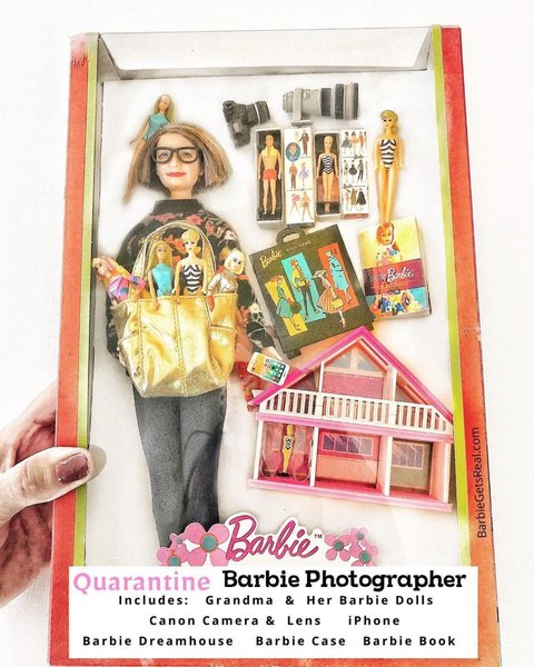 barbie, тоня руис, барби, карантинные барби