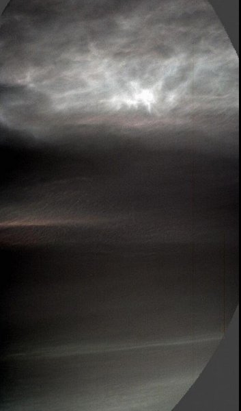 Марс облака