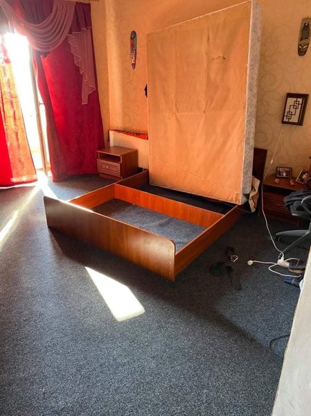 Рубежное, полицейские, подозреваемый, кровать,