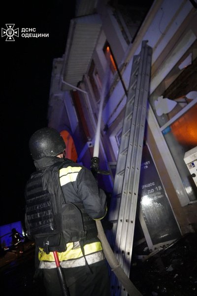 В Одессе горит рынок Привоз