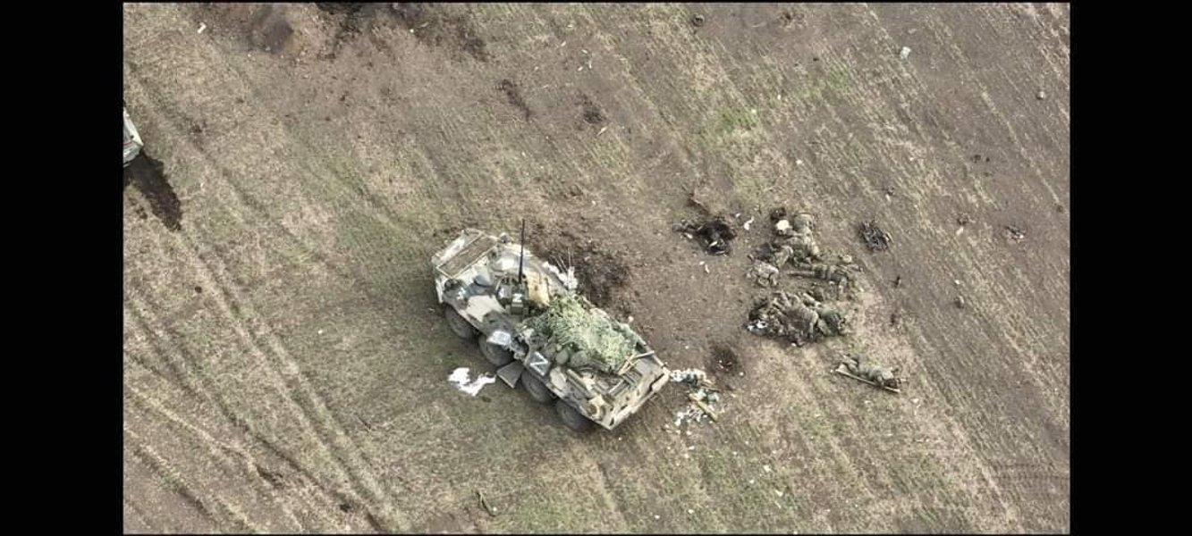 Разгромленная БТГ, российские войск, войска рф,