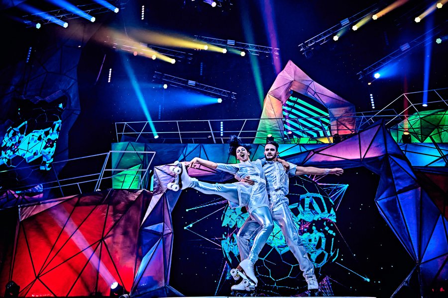 оля полякова, "Нова Cнігова королева", новогоднее шоу, новогоднее представление, шоу во дворце украина, дворец украина, мюзикл снежная королева, украинский мюзикл, новый год