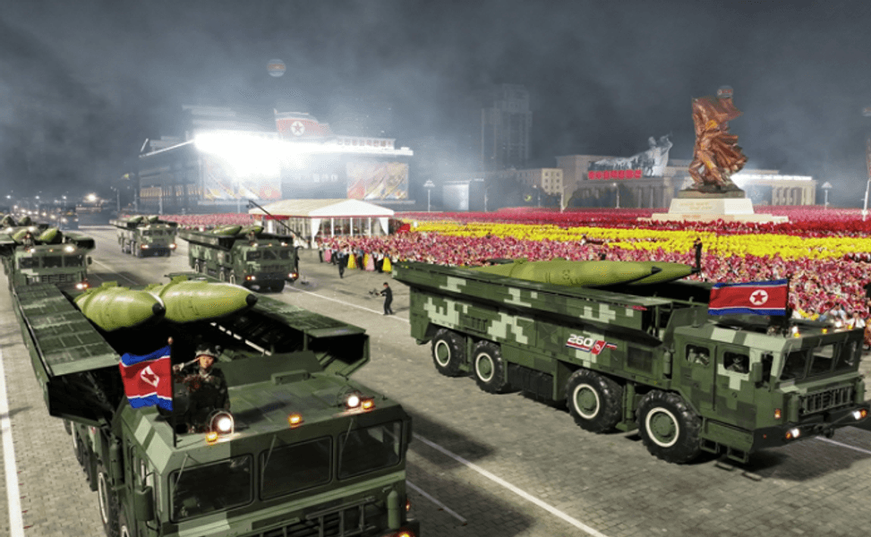 Военный парад в Северной Корее