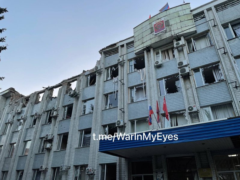 У РФ заявили про обстріл будівлі окупаційної адміністрації у Волновасі