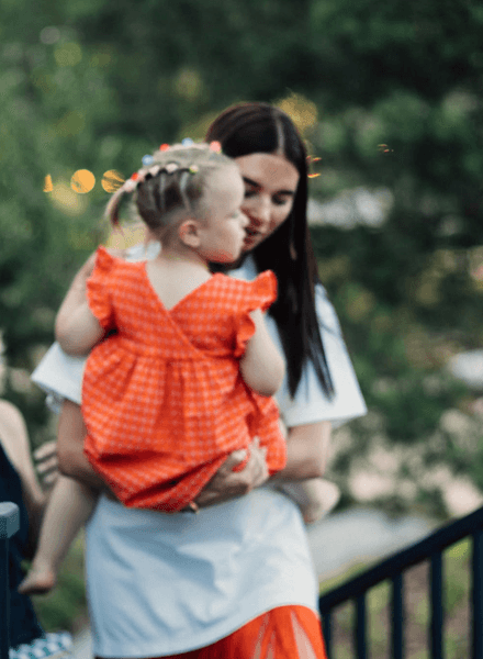 Екатерина Усик с дочерью Марией