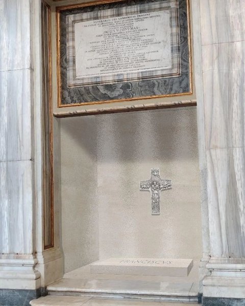 Місце поховання Франциска