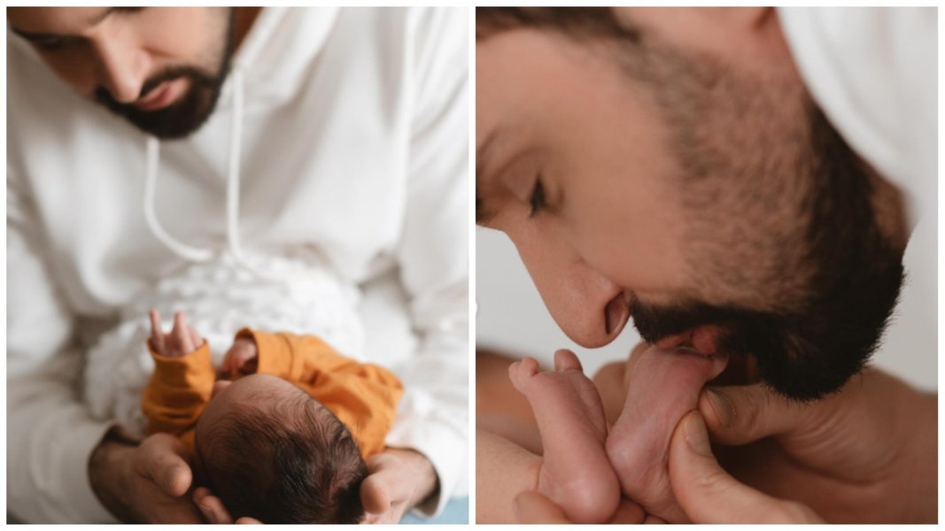 Виталий Козловский с женой и сыном