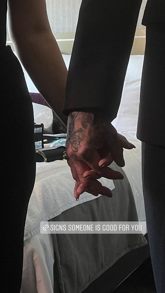 Кортни Кардашьян и Тревис Баркер поженились