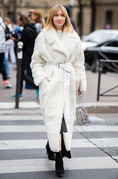 Пальто макси длина фото 2020