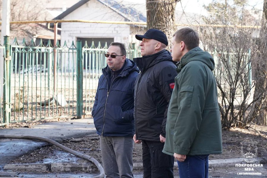 Покровск, обстрел, ракетный удар, Донецкая область, разрушения