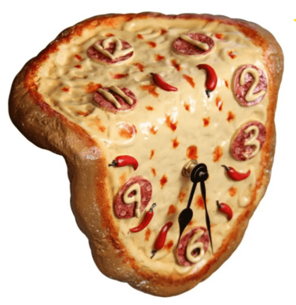 Сальвадор Далі, годинник Сальвадора Далі, Далі М'який годинник, Далі Сталість пам'яті, сюрреалізм, картина Далі, як зрозуміти сюрреалізм, що таке сюрреалізм, Гала Далі, М'який годинник, час, що вислизає, анатомія шедевра, піца