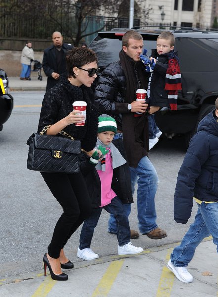 Виктория Бекхэм 2008 Вікторія та Девід Бекхем