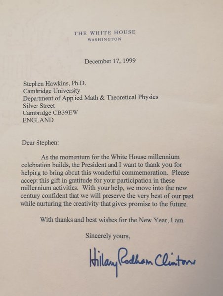 стивен хокинг, хиллари клинтон