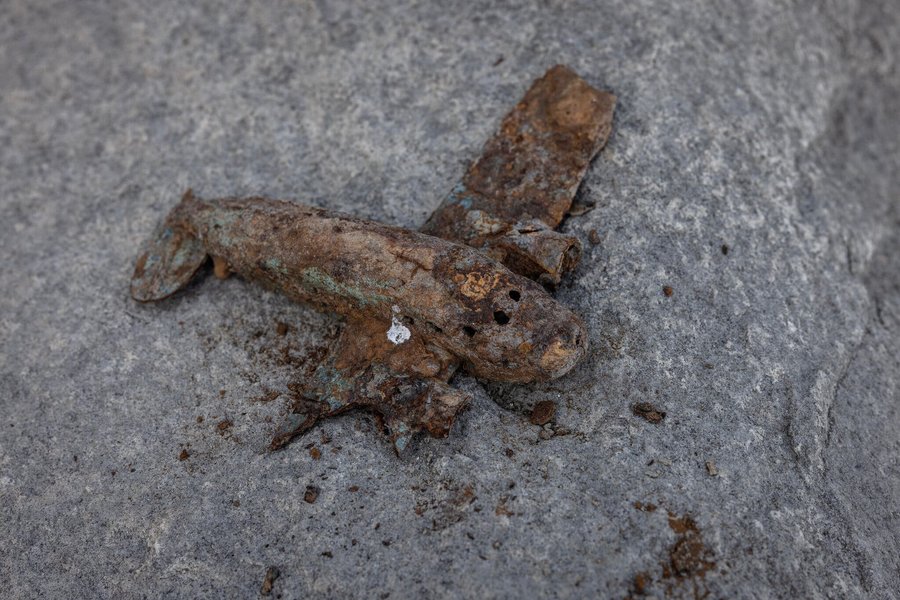 Артефакти, виявлені на дні Каховського водосховища