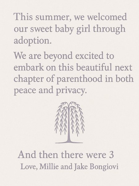 міллі боббі браун усиновлення дитини