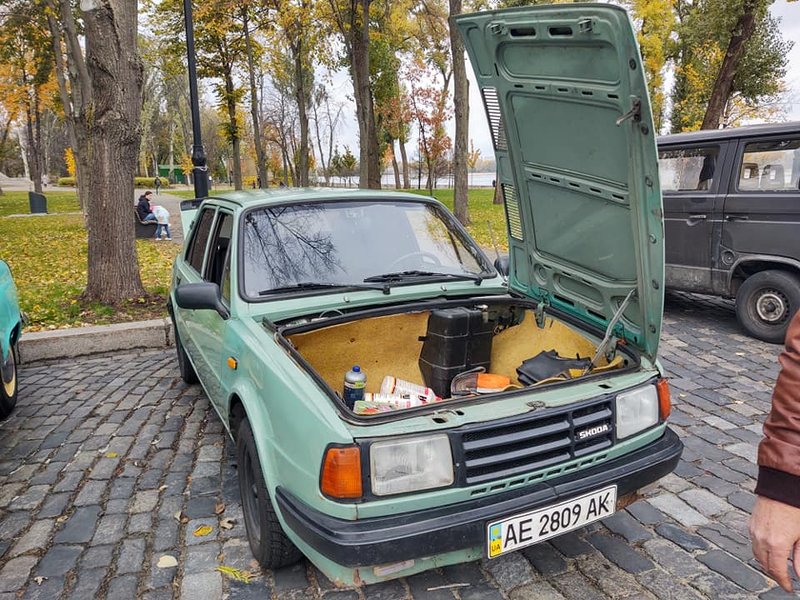 Skoda 120, ретро автомобили, ретро слет, ретро авто
