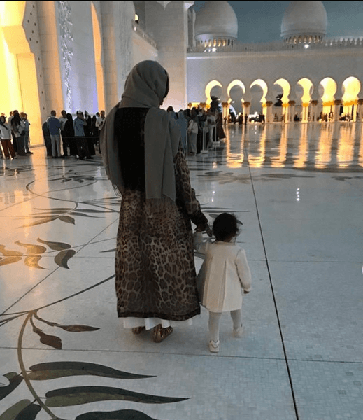 Наомі Кемпбелл з донькою