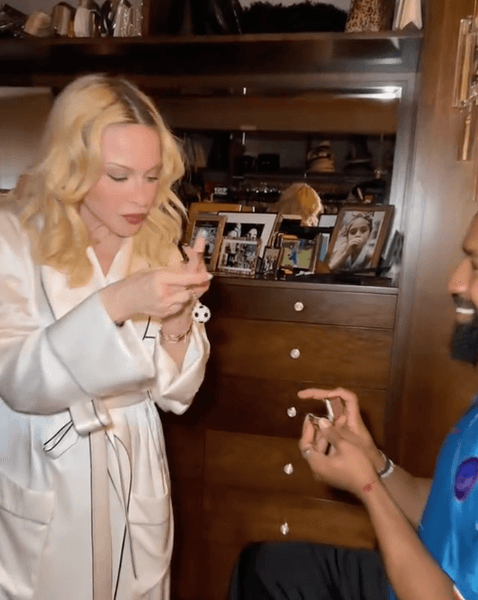 мадонна аким моррис 1 Мадонна и Аким Моррис