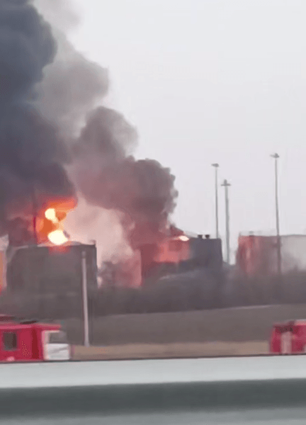 Пожежа на НПЗ у Ростовській області