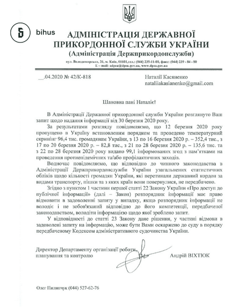 коронавирус, документ, погранслужба