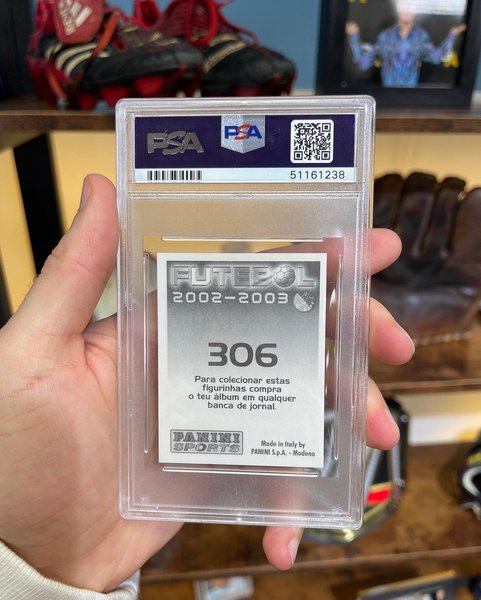 Наклейка із зображенням Кріштіану Роналду.