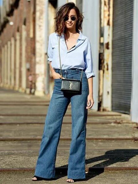 Широкие джинсы 2021