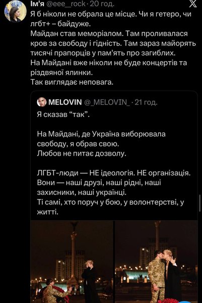 Меловина раскритиковали