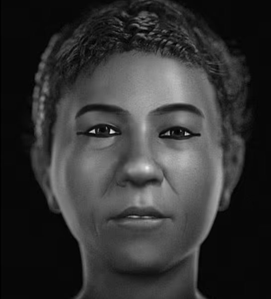 мумия, реконструкция лица