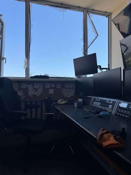 Внаслідок обстрілу Києва пошкоджено обладнання 5 каналу