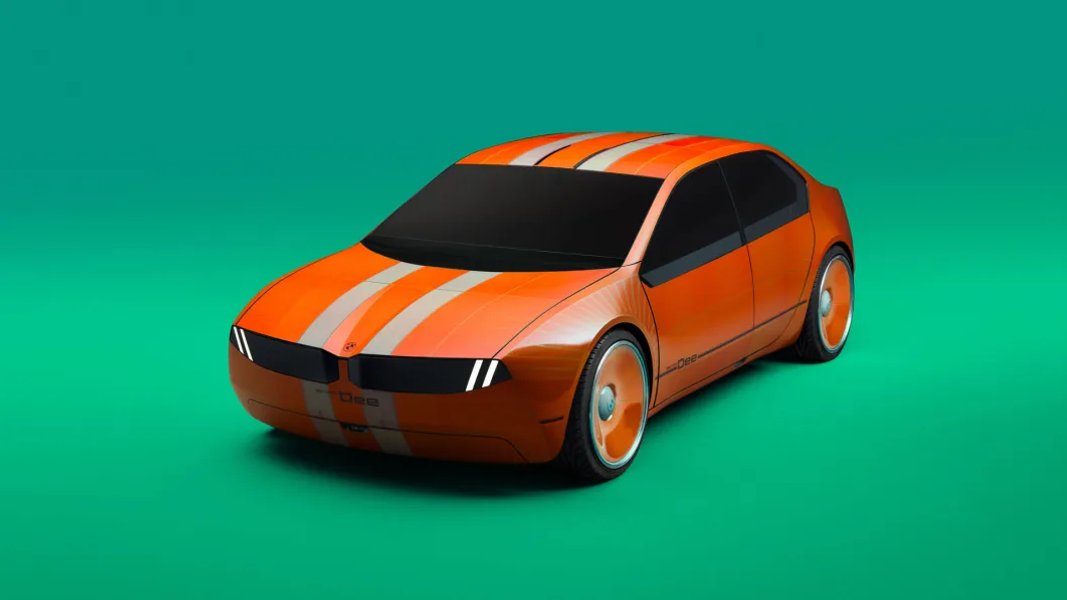 BMW i Vision Dee може змінювати колір кузова прямо на ходу