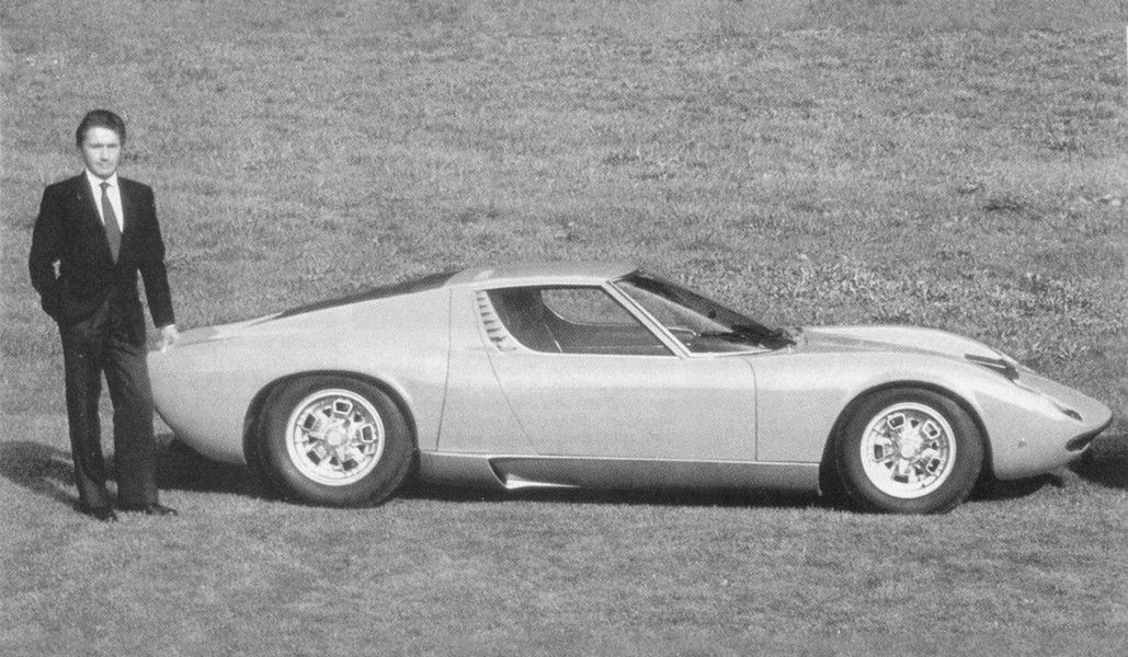 Автор дизайна Миуры Марчелло Гандини | Фото: Bertone