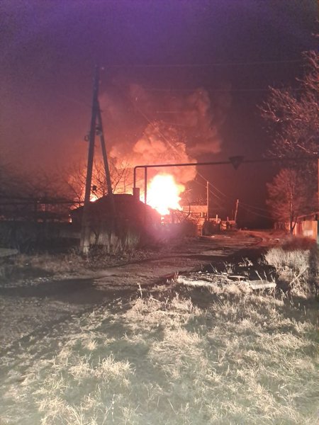 Пошкодження в місті Часов Яр