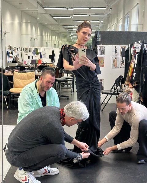 виктория бекхэм, платье, платье от виктории бекхэм