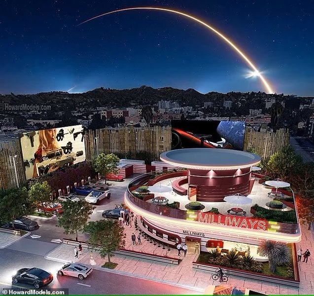 ресторан илона маска, ресторан тесла