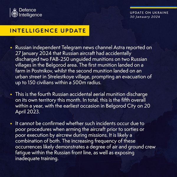 Отчет британской разведки, Великобритания