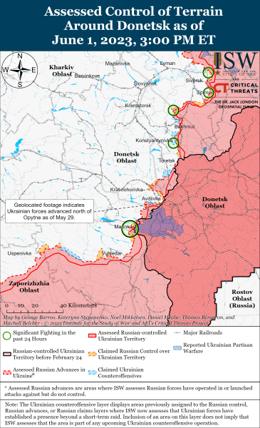 На південному фронті збільшилася активність ЗСУ: росіяни під щільним артобстрілом, — ISW