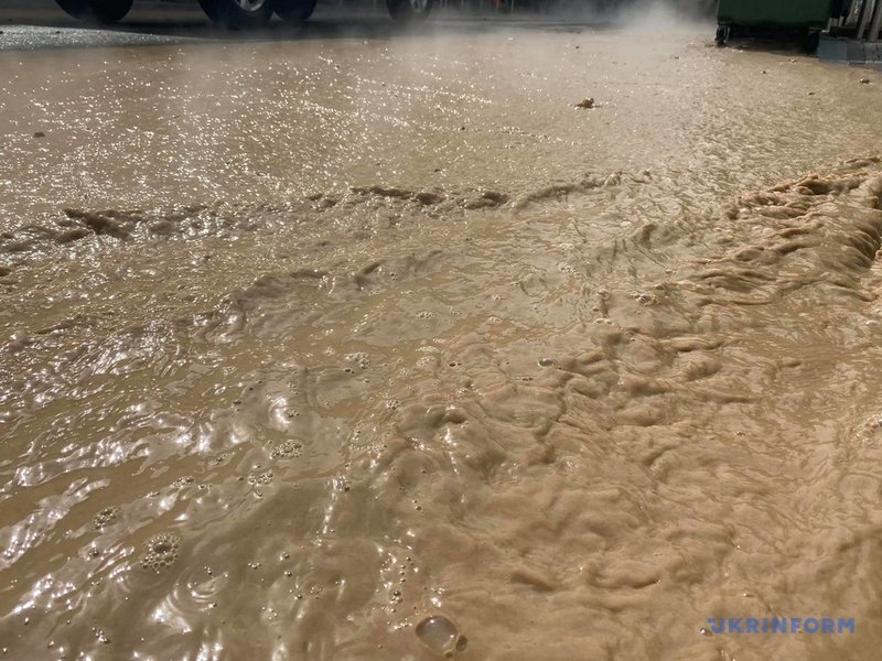 Киев, водопровод, авария,