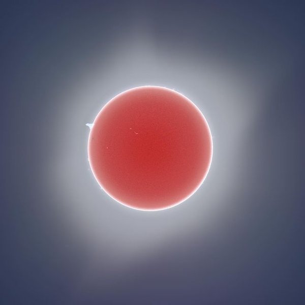 Солнце, фотография