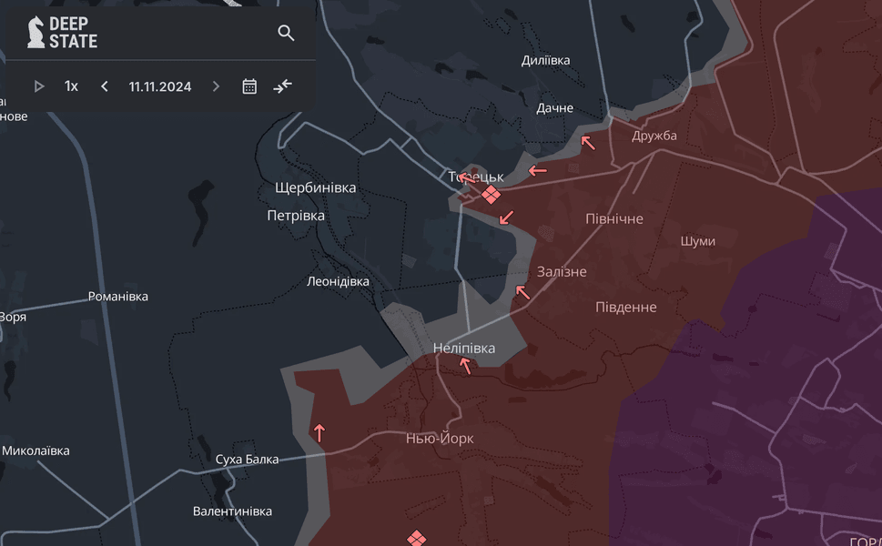 Наступление ВС РФ