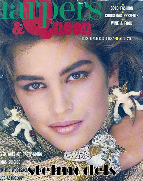 Синди Кроуфорд, модель, обложка журнала