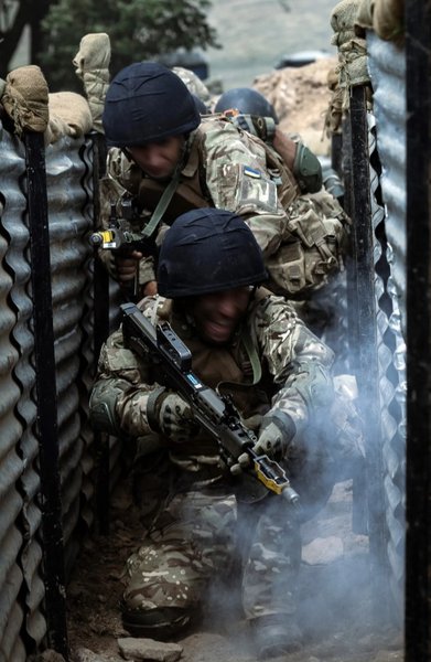 Подготовка украинских бойцов