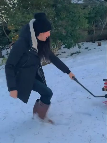 Меган Маркл, зима, принц Арчи